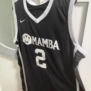 Nike Elite Mamba Sports Academy Gianna Bryant 2 Basketball Jersey Black Large